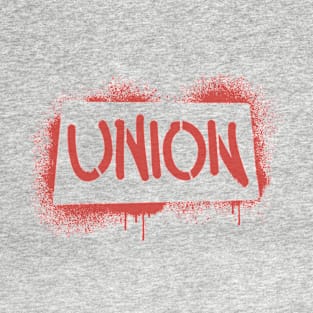 union stencil - red T-Shirt